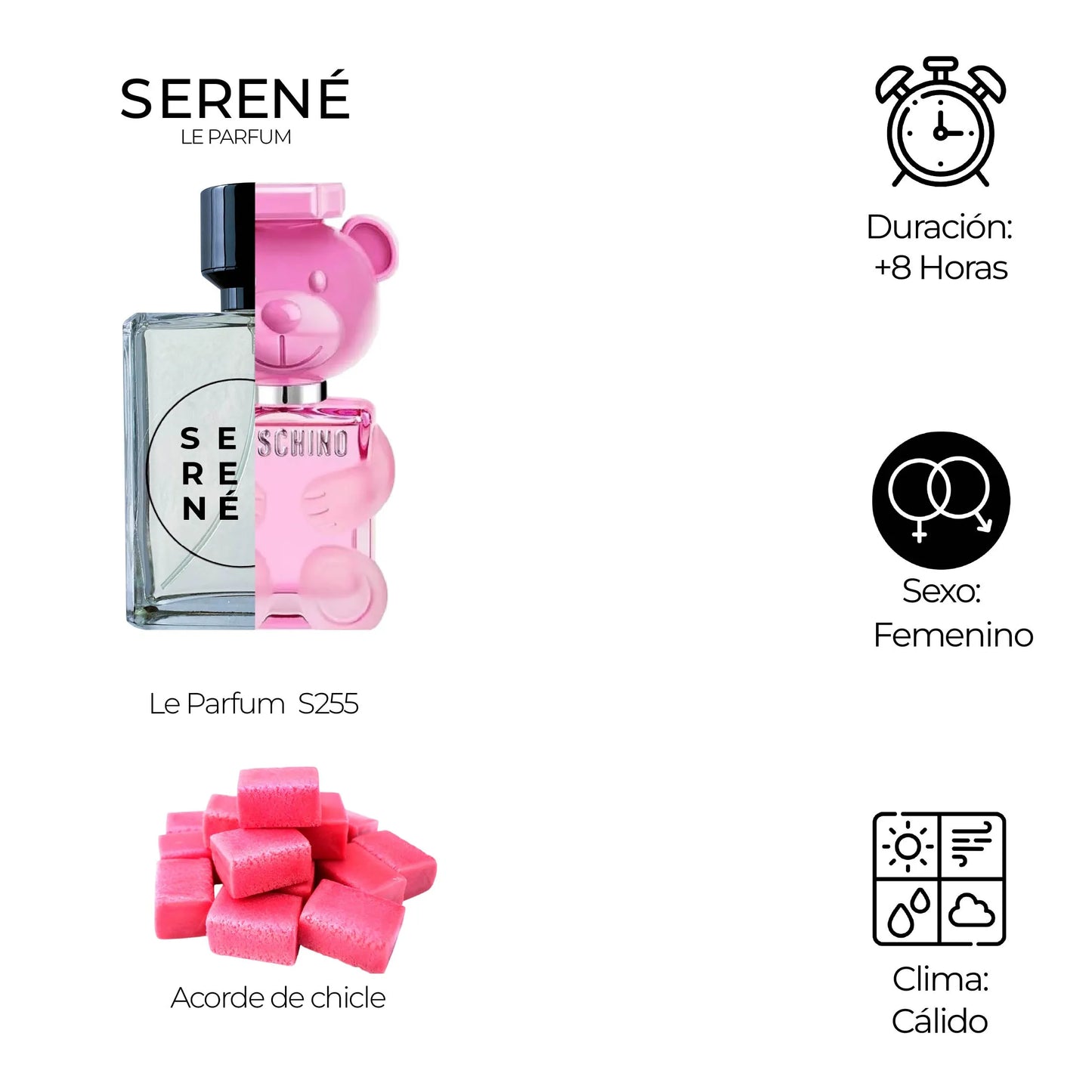 Serené Le Parfum S255 Inspirada en Toy 2 Bubble
