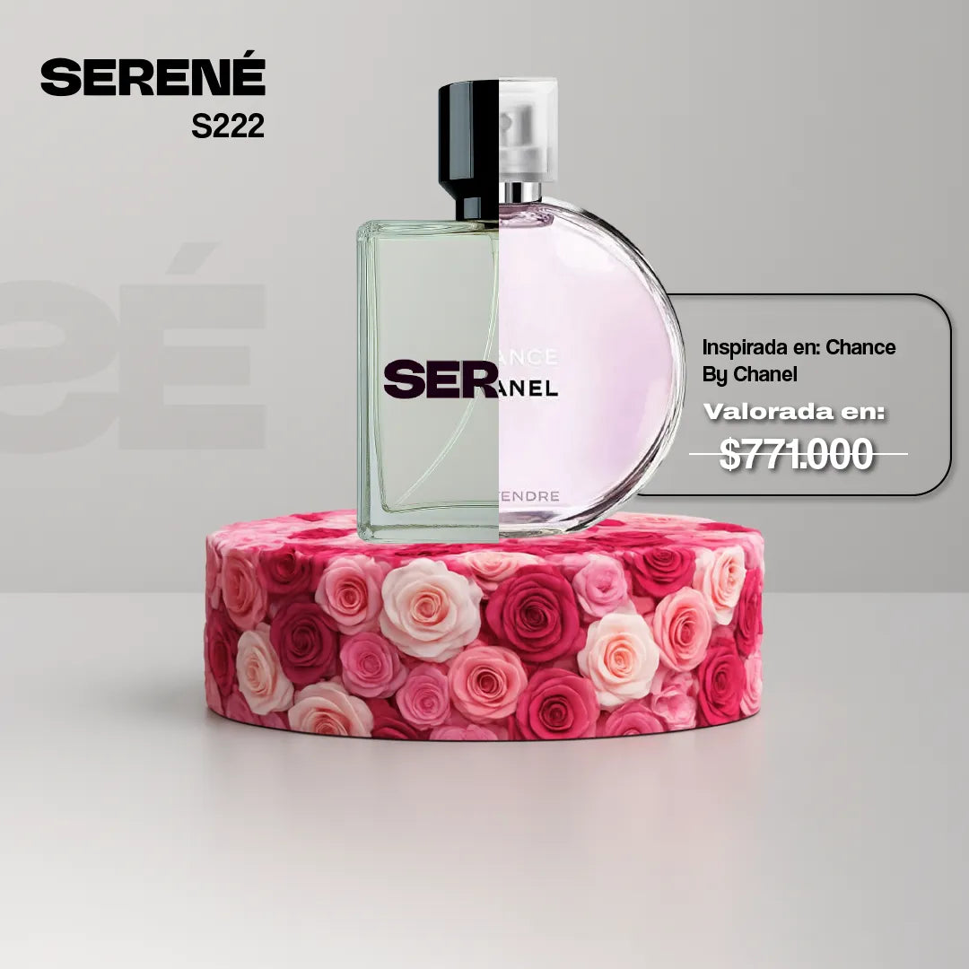 Serené Le Parfum S222 Inspirada en Chance Eau Tendre By Chanel (Feria Flores 50 ML)
