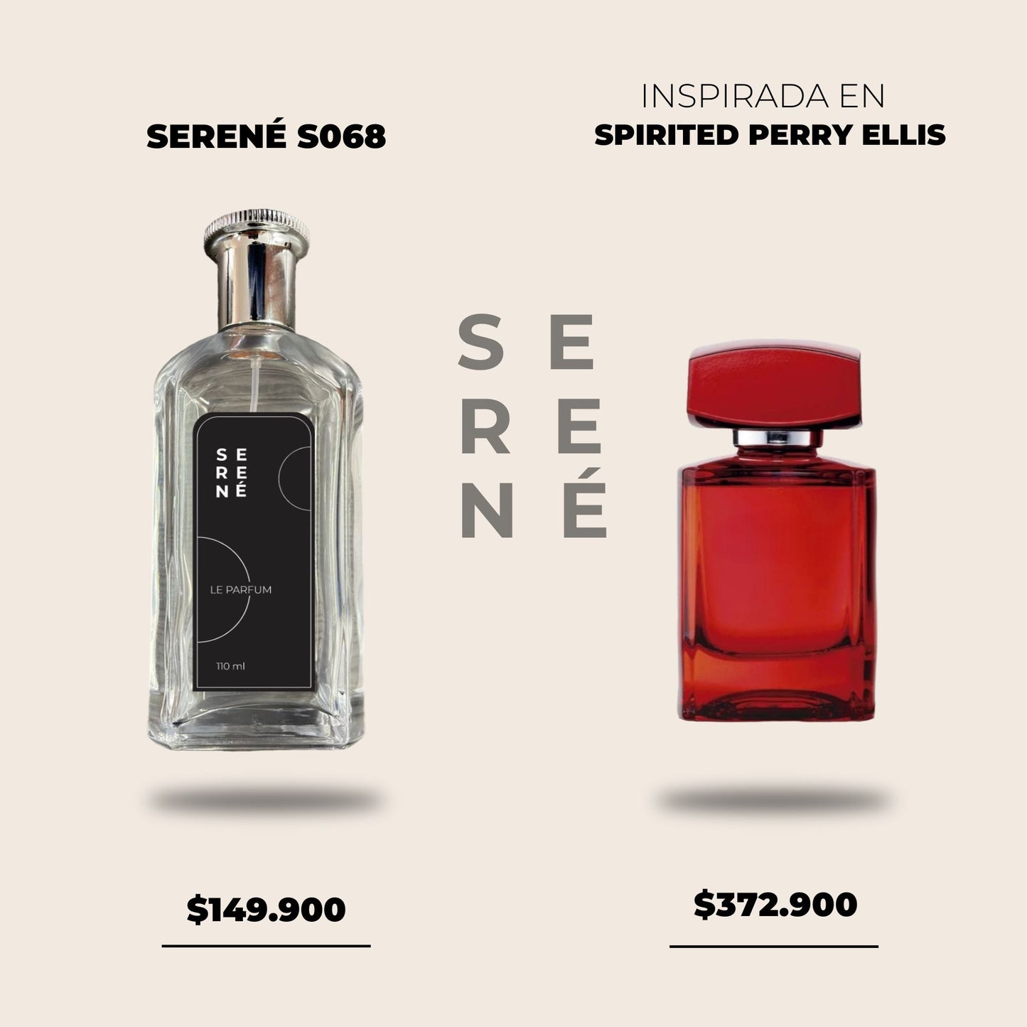 Serené Le Parfum S068 - Inspirada Spirited por Perry Ellis