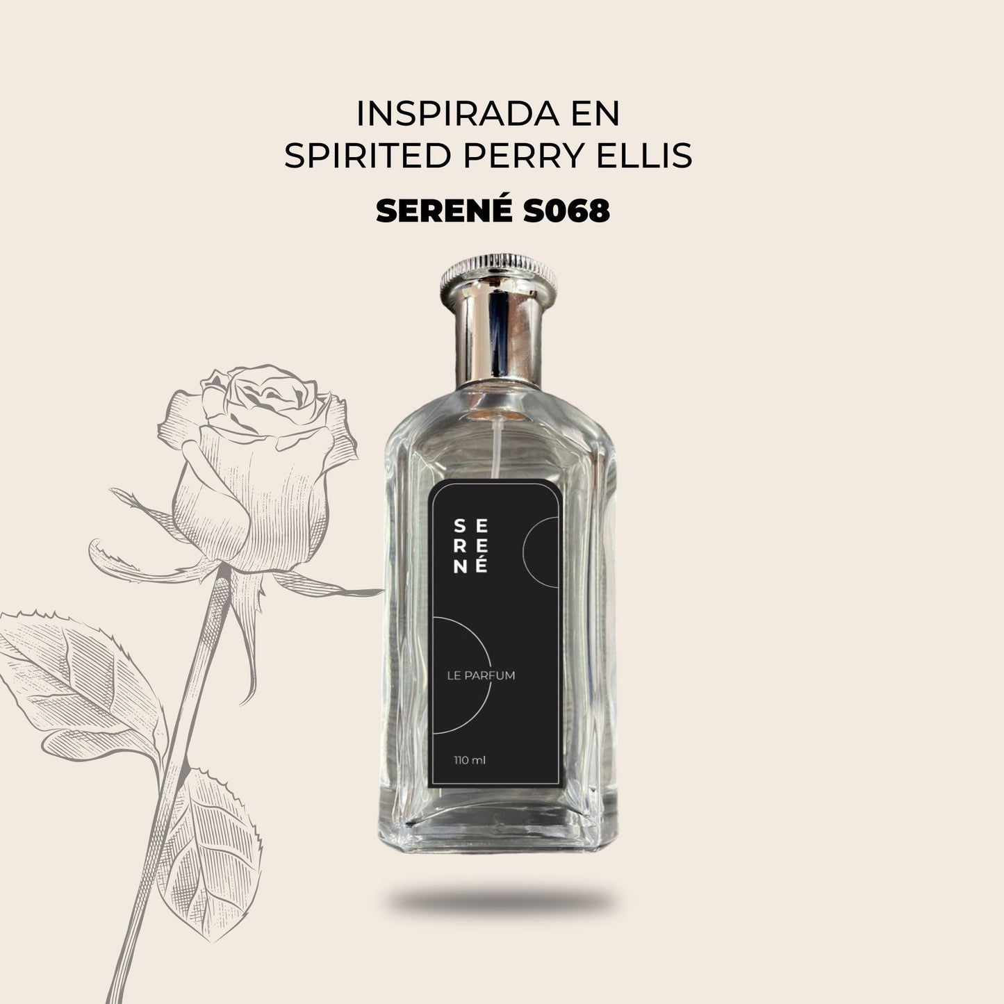 Serené Le Parfum S068 - Inspirada Spirited por Perry Ellis