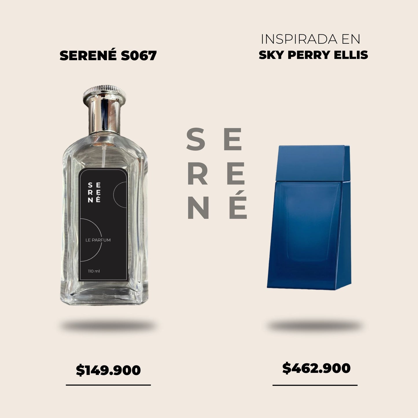 Serené Le Parfum S067 - Inspirada en Sky por Perry Ellis