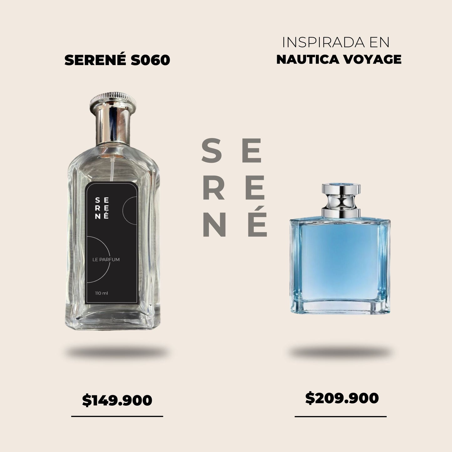 Serené Le Parfum S060 - Inspirada en Nautica Voyage por Nautica Fragrances