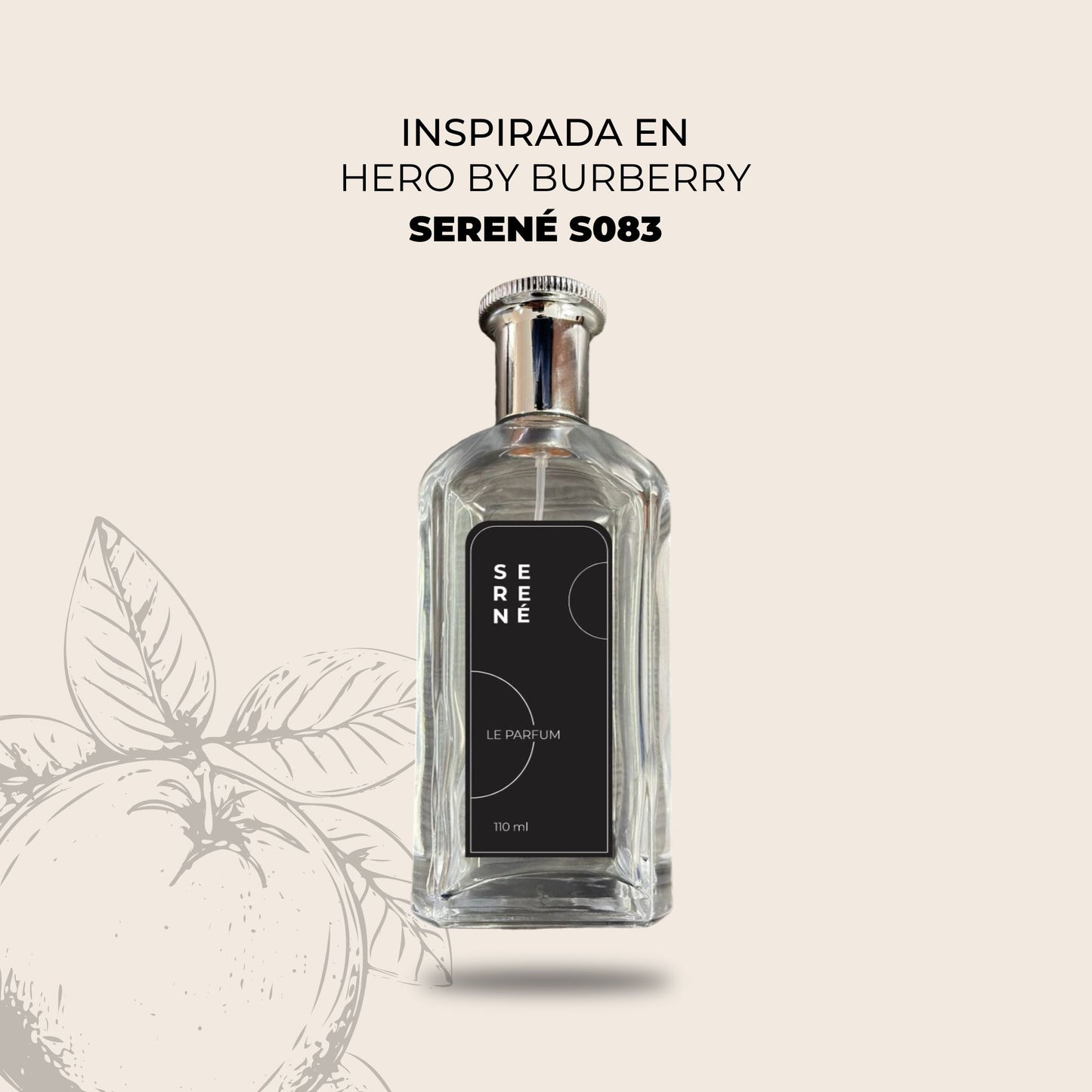 Serené Le Parfum S083 - Inspirada en Hero By Burberry