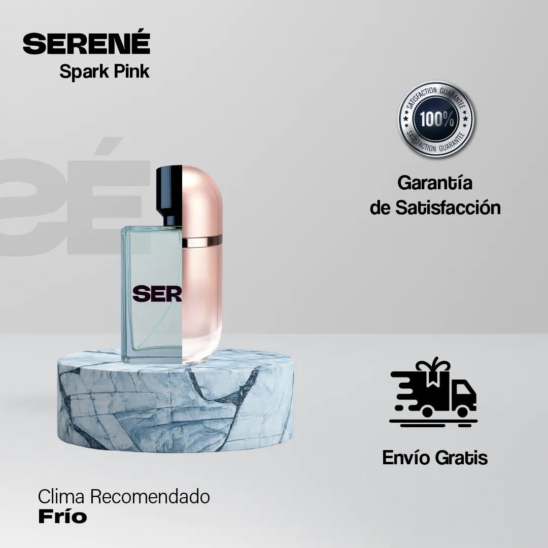 Serené Le Parfum S252 Inspirada en 212 VIP Rose By Carolina Herrera