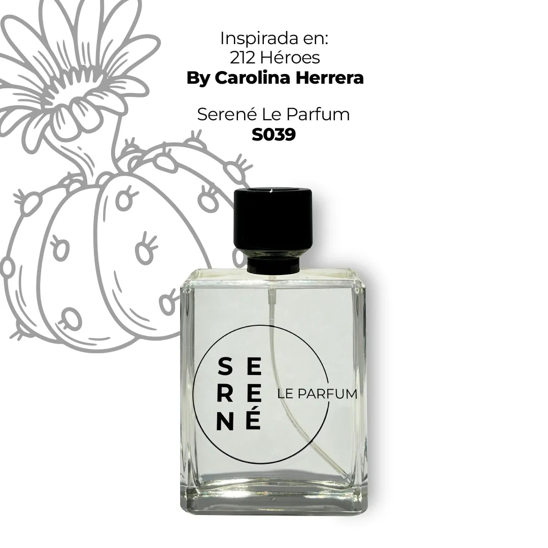 Serené Le Parfum S039 - Inspirada en 212 Héroes por Carolina Herrera