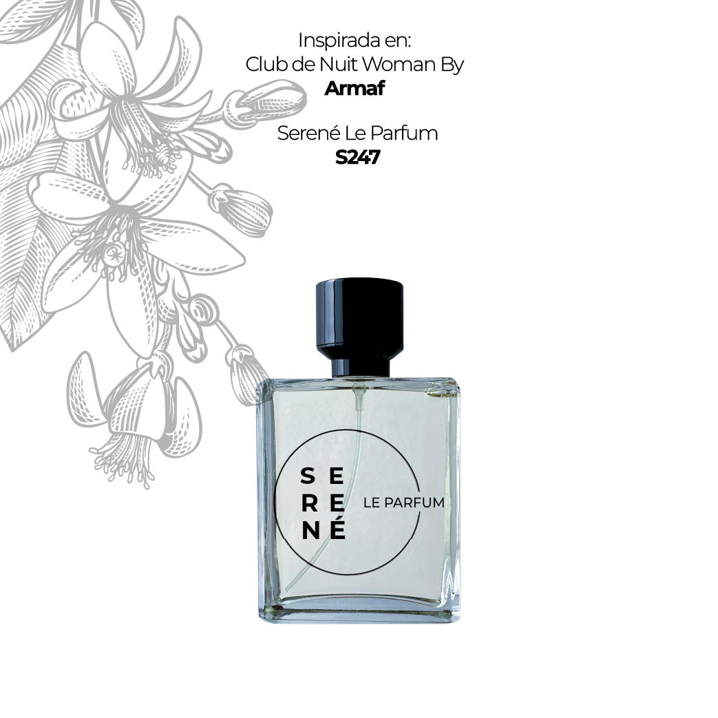 Serené Le Parfum S247 Inspirada en: Club de Nuit Woman By Armaf (Kit 50 ML) (Copia)