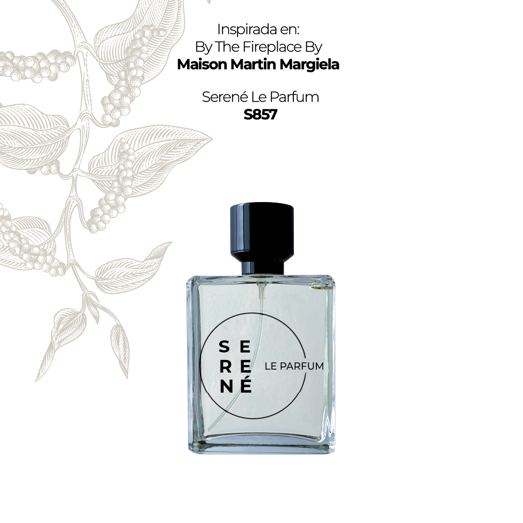 Serené Le Parfum S857 Inspirada en By The Fireplace By Maison Martin Margiela (Kit 50 ML)