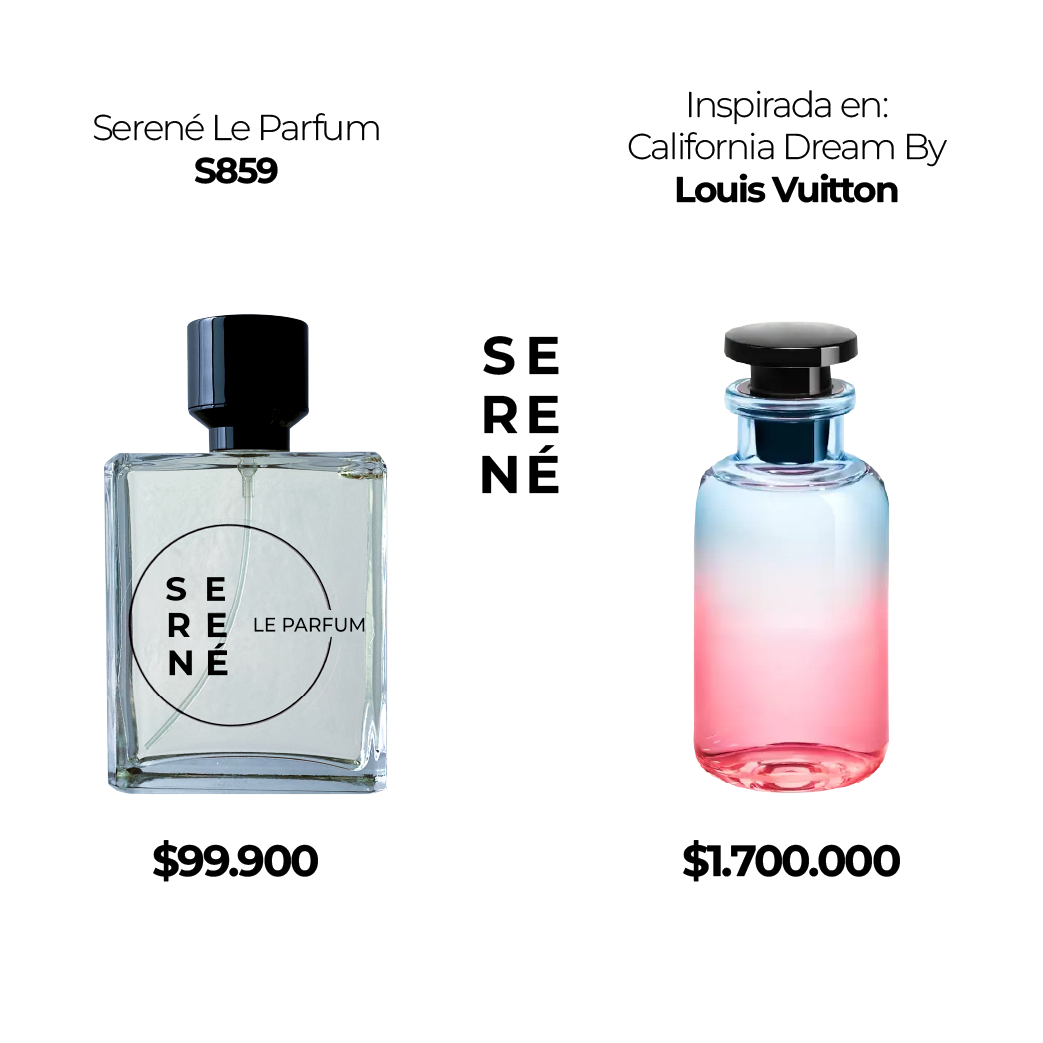 Serené Le Parfum S859 Inspirada en: California Dream By Louis Vuitton