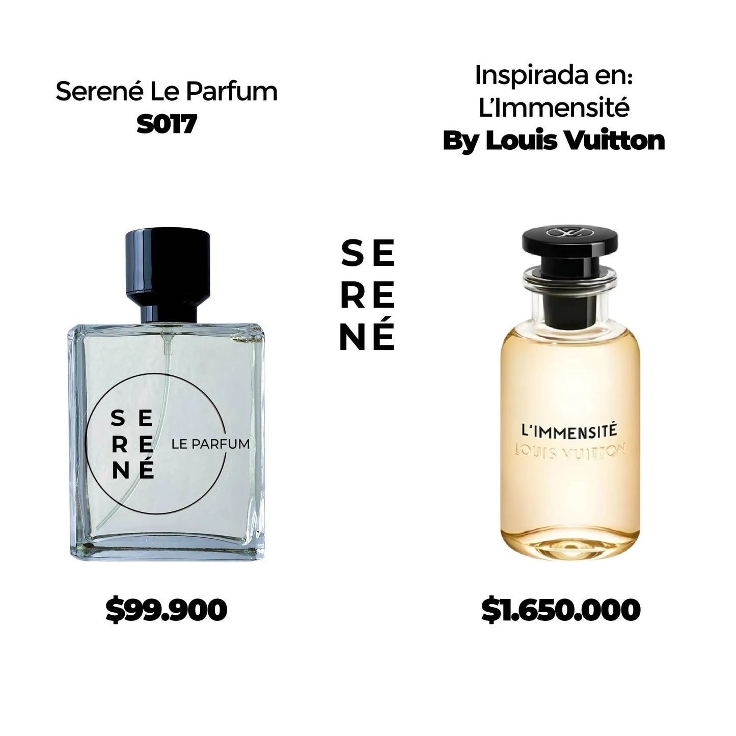 Serené Le Parfum S017 Inspirada en L´immensite By Louis Vuitton