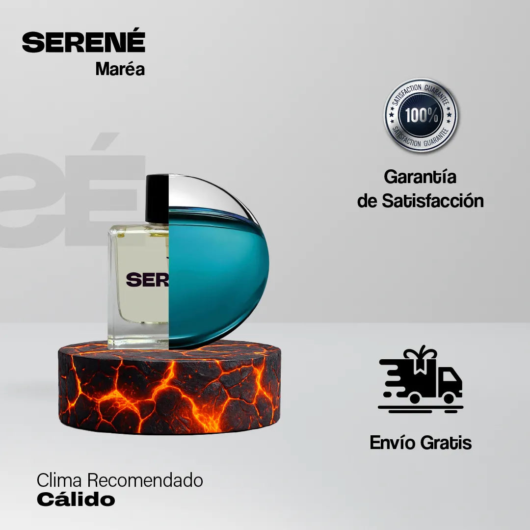 Serené Le Parfum S053 - Inspirada en Aqva Bvlgari por Bvlgari (Kit 50 ml)