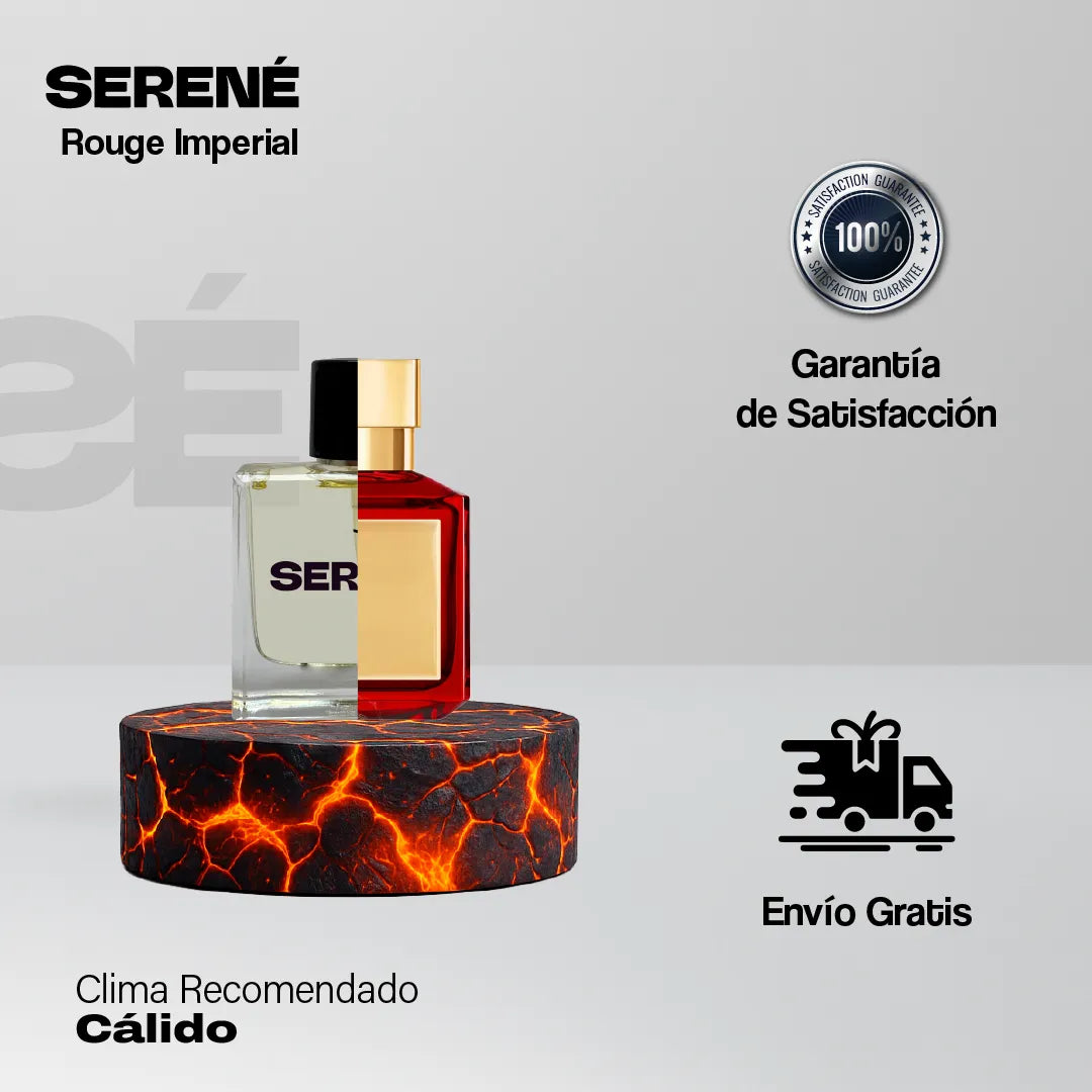 Serené S834 Inspirada en Baccarat Rouge 540 Extrait By Maison Francis Kurkdjian (Kit 50 ml)