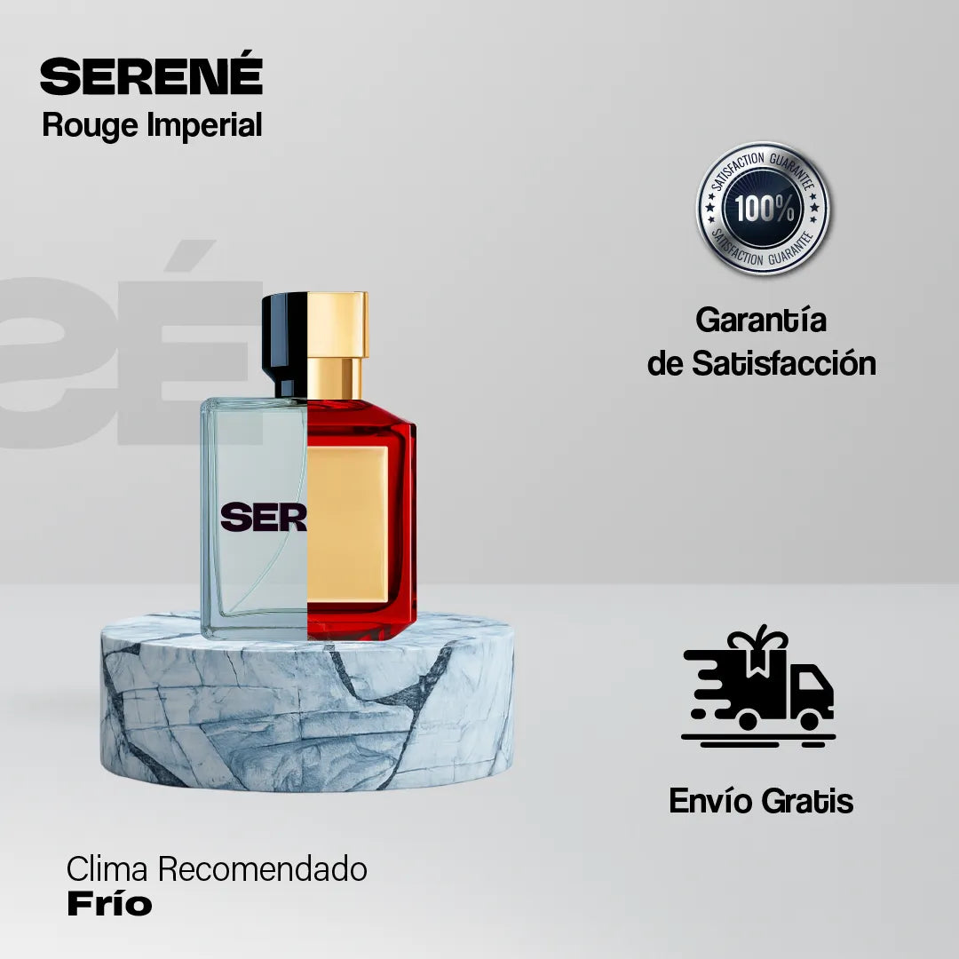 Serené S834 Inspirada en Baccarat Rouge 540 Extrait By Maison Francis Kurkdjian
