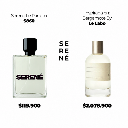 Serené S860 Inspirada en Bergamote By Le Labo