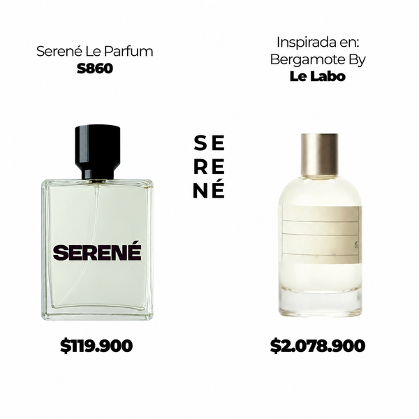 Serené S860 Inspirada en Bergamote By Le Labo