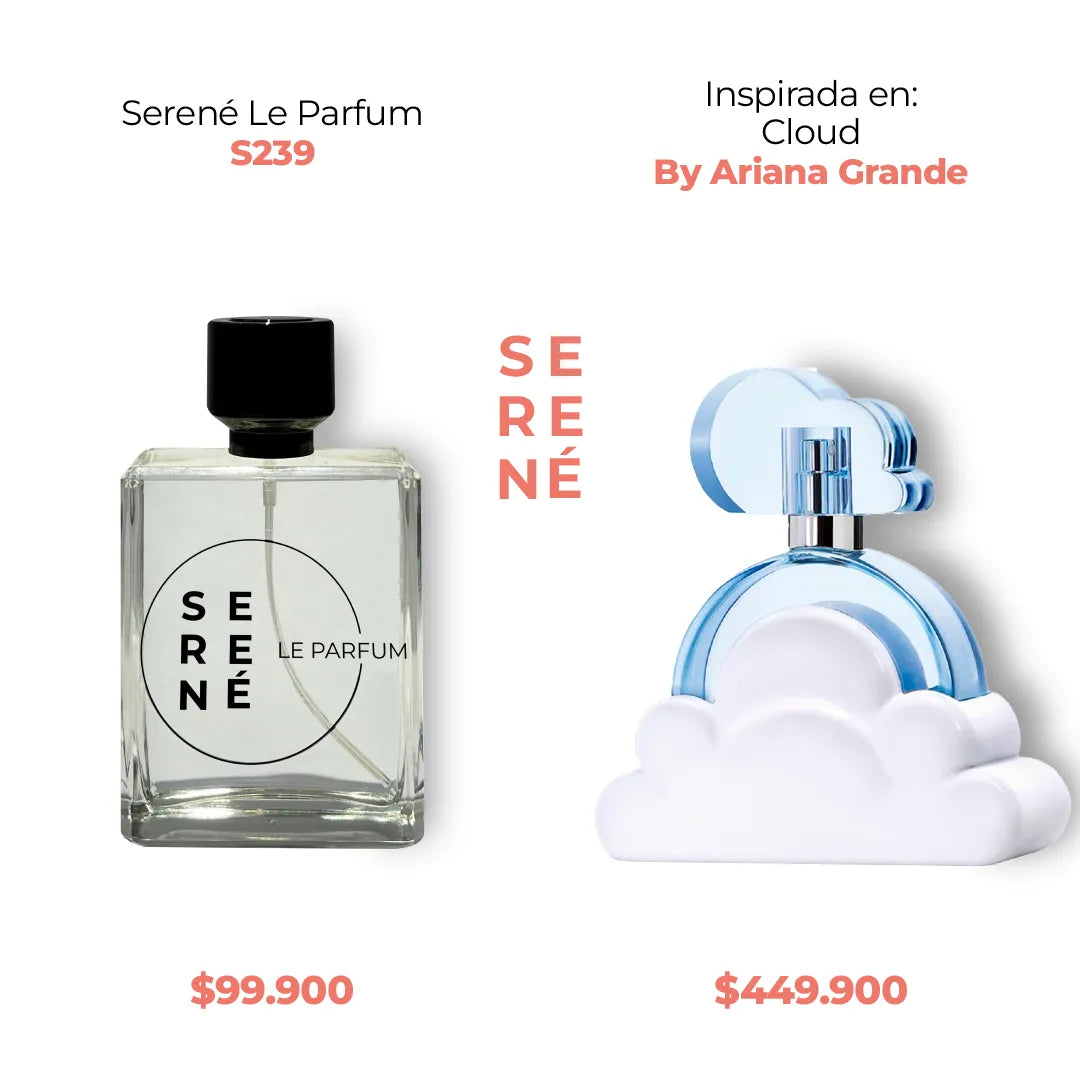 Serene Le Parfum S239 Inspirada en Cloud By Ariana Grande (Kit 50 ml)