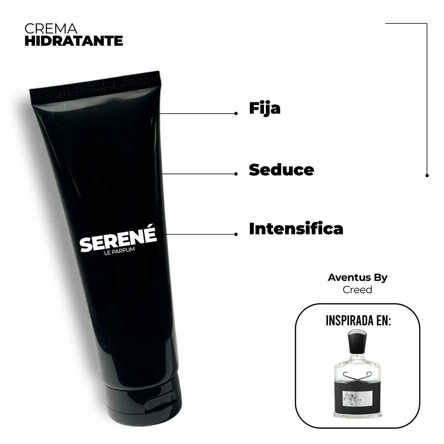 Crema Hidratante Serené C071 Inspirada en Aventus By Creed
