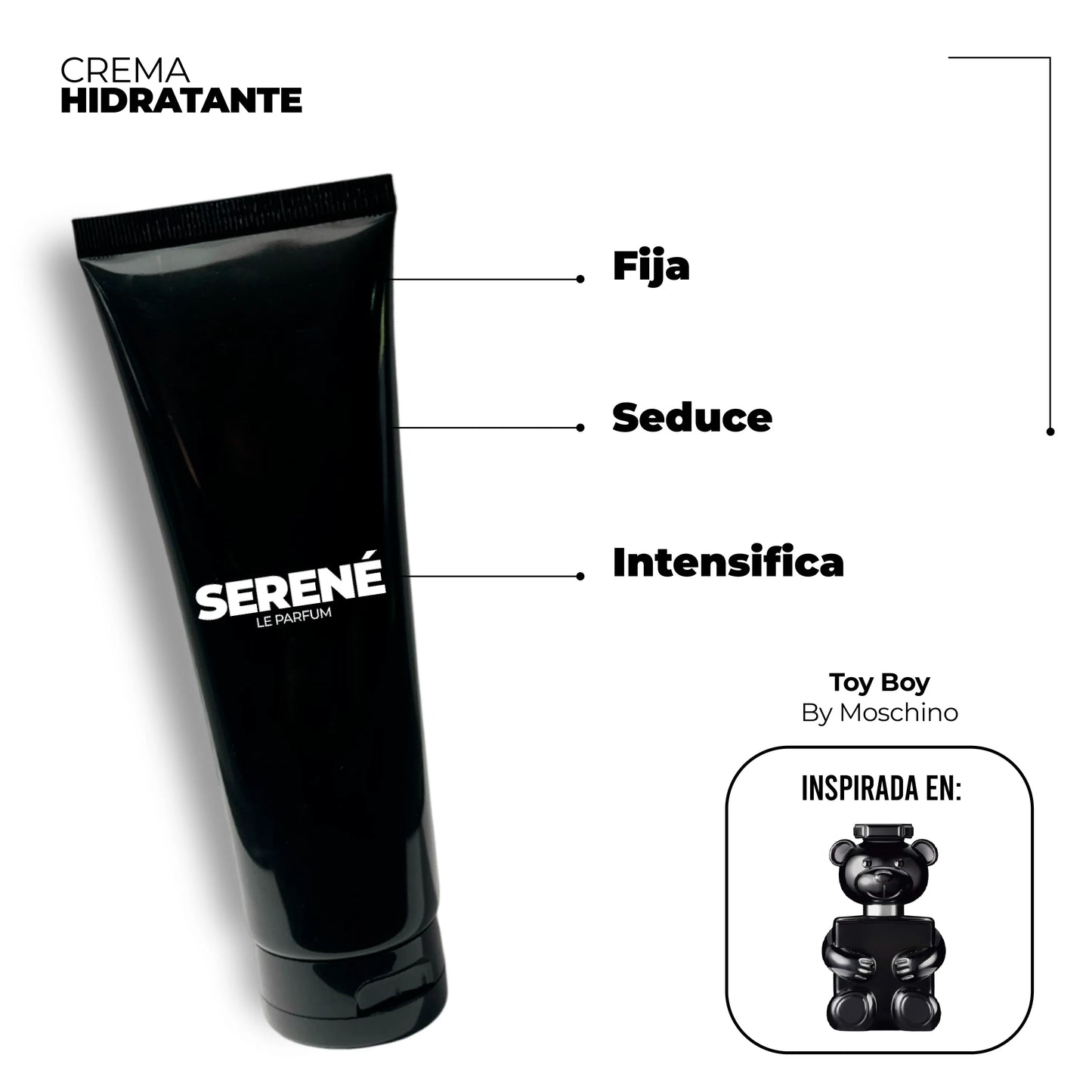 Crema Hidratante Serené C088 Inspirada en Toy Boy By Moschino