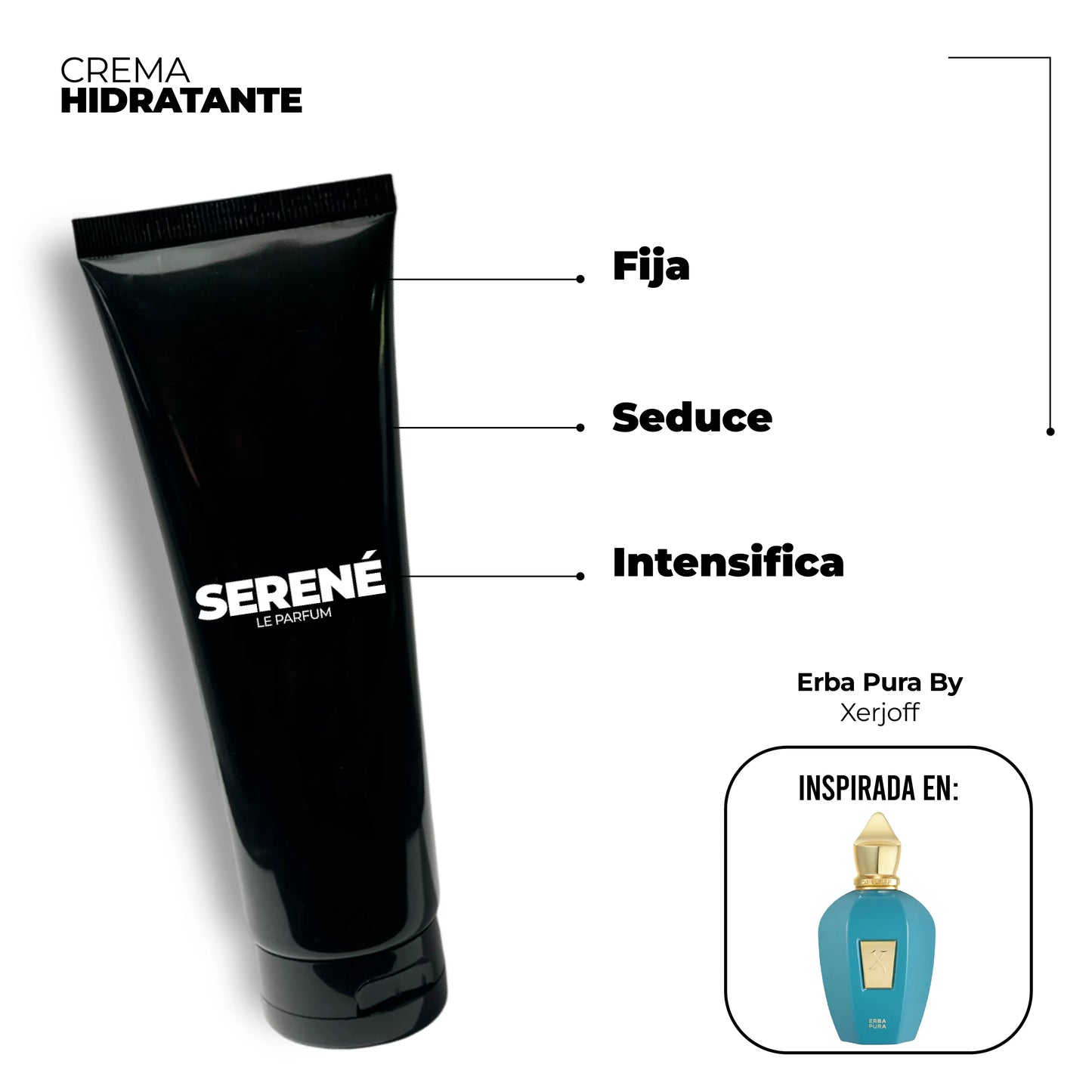 Crema Hidratante Serené C090 Inspirada en Erba Pura By Xerjoff