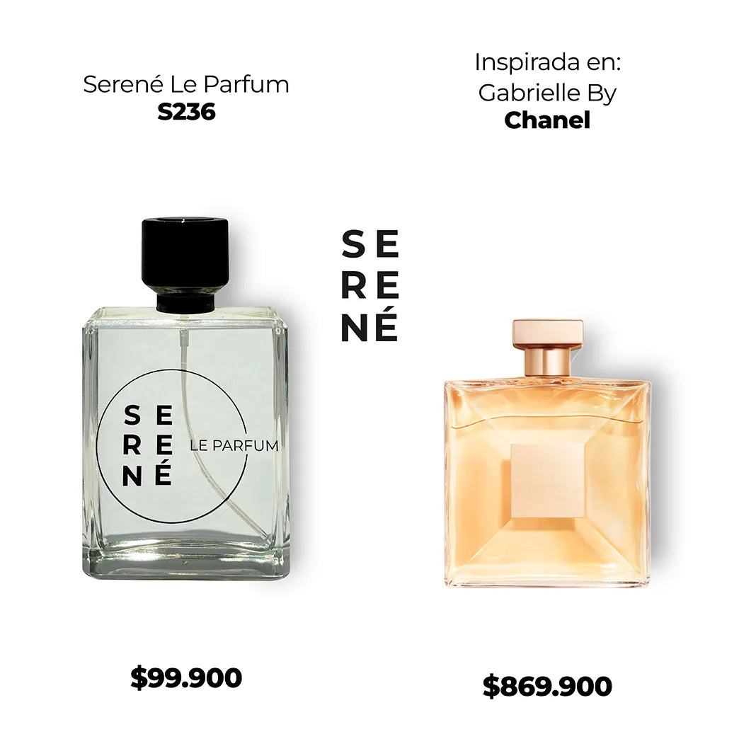 Serené S236 Inspirada en Gabrielle By Chanel (Kit 50 ml)
