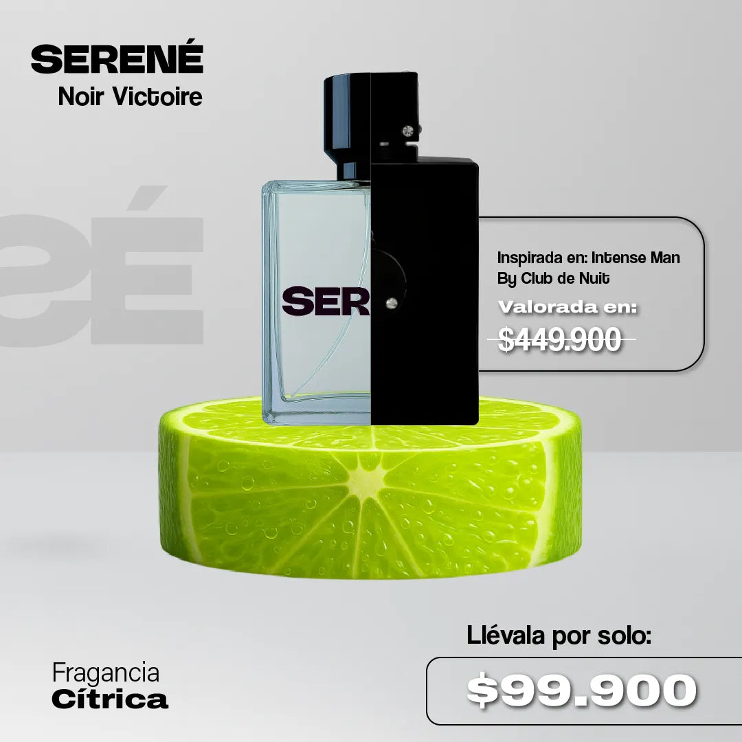 Serené Le Parfum S089 Inspirada en Intense Man (La Bestia Negra) By Club De Nuit