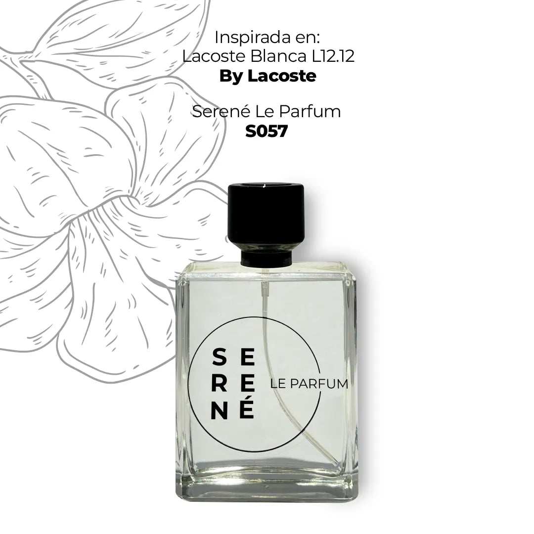 Serené Le Parfum S057 - Inspirada en Lacoste Blanca L12.12 por LaCoste