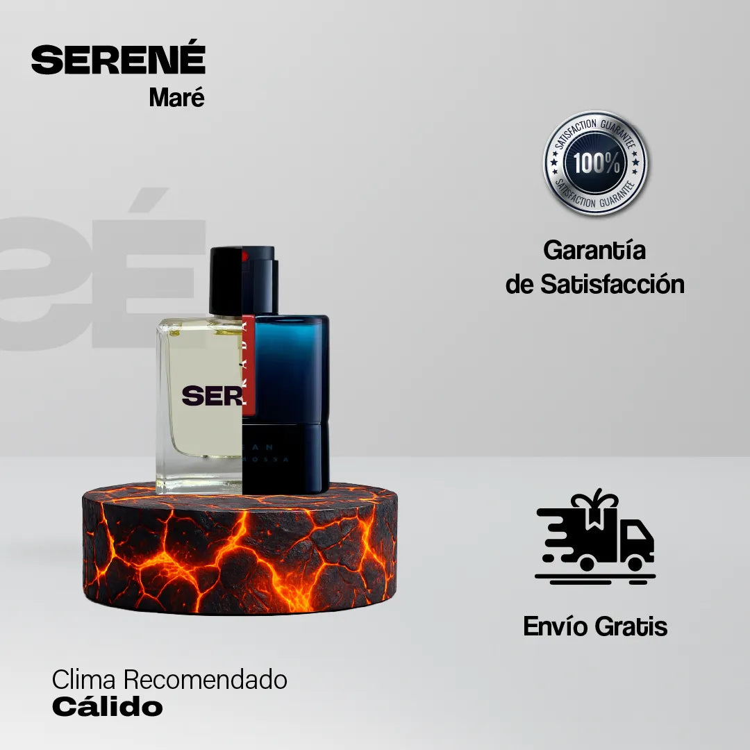 Serené S003 Inspirada en Luna Rossa Ocean By Prada (Kit 50 ML)