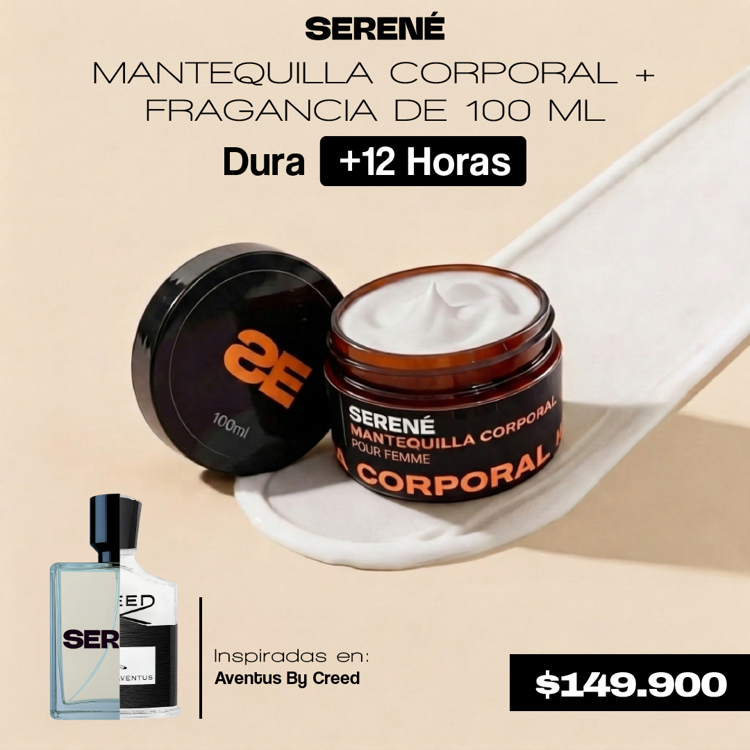 Mantequilla + Fragancia de 100 ml Inspiradas en Aventus By Creed