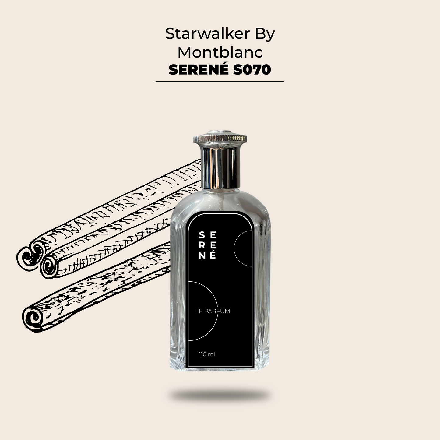 Serené Le Parfum S070 - Inspirada Starwalker por Montblanc