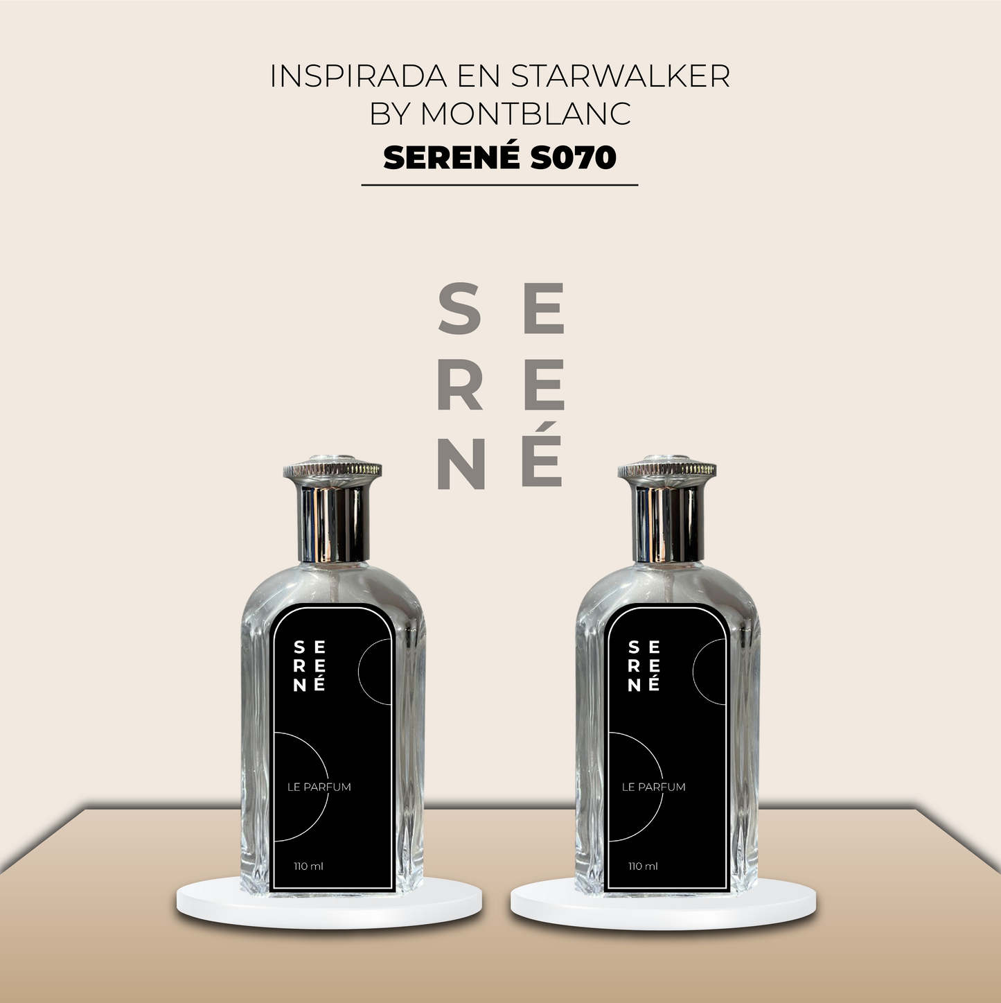 Serené Le Parfum S070 - Inspirada Starwalker por Montblanc