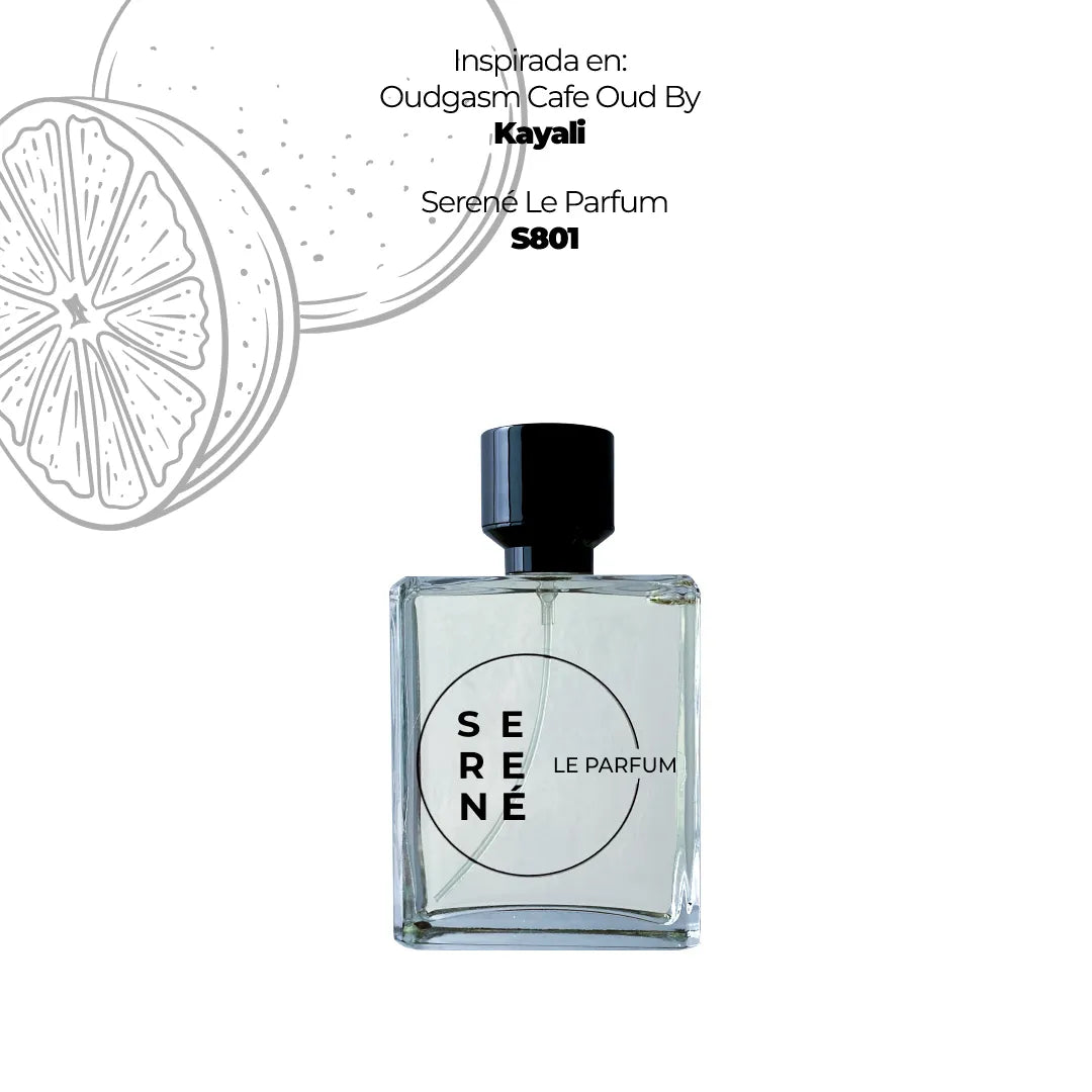 Serené S801 Inspirada en Oudgasm Cafe Oud By Kayali (Kit 50 ML)