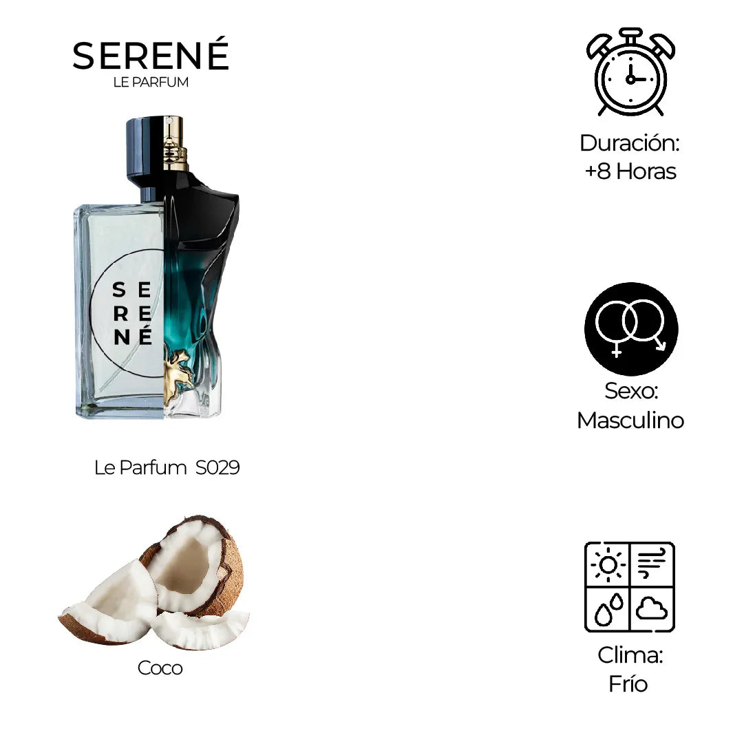 Serené Le Parfum S029 Inspirada en Le Beau Le Parfum By Jean Paul Gaultier