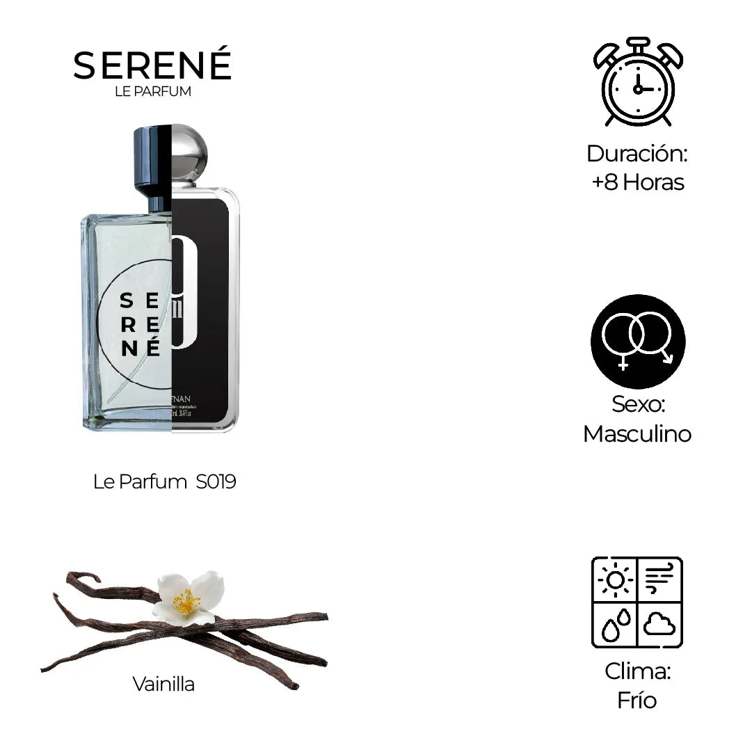 Serené Le Parfum S019 Inspirada en 9 P.M By Afnan