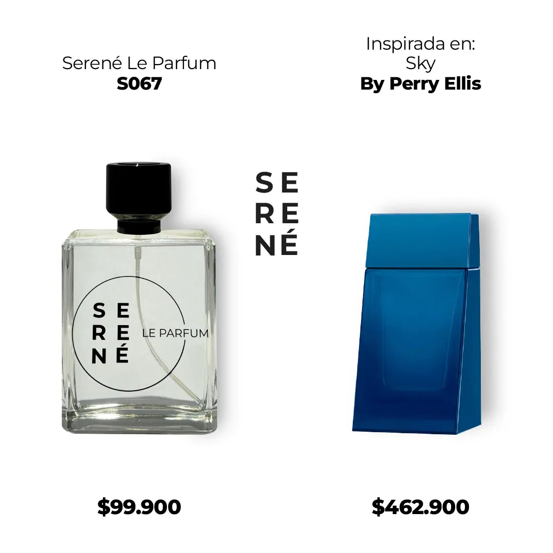 Serené Le Parfum S067 - Inspirada en Sky por Perry Ellis