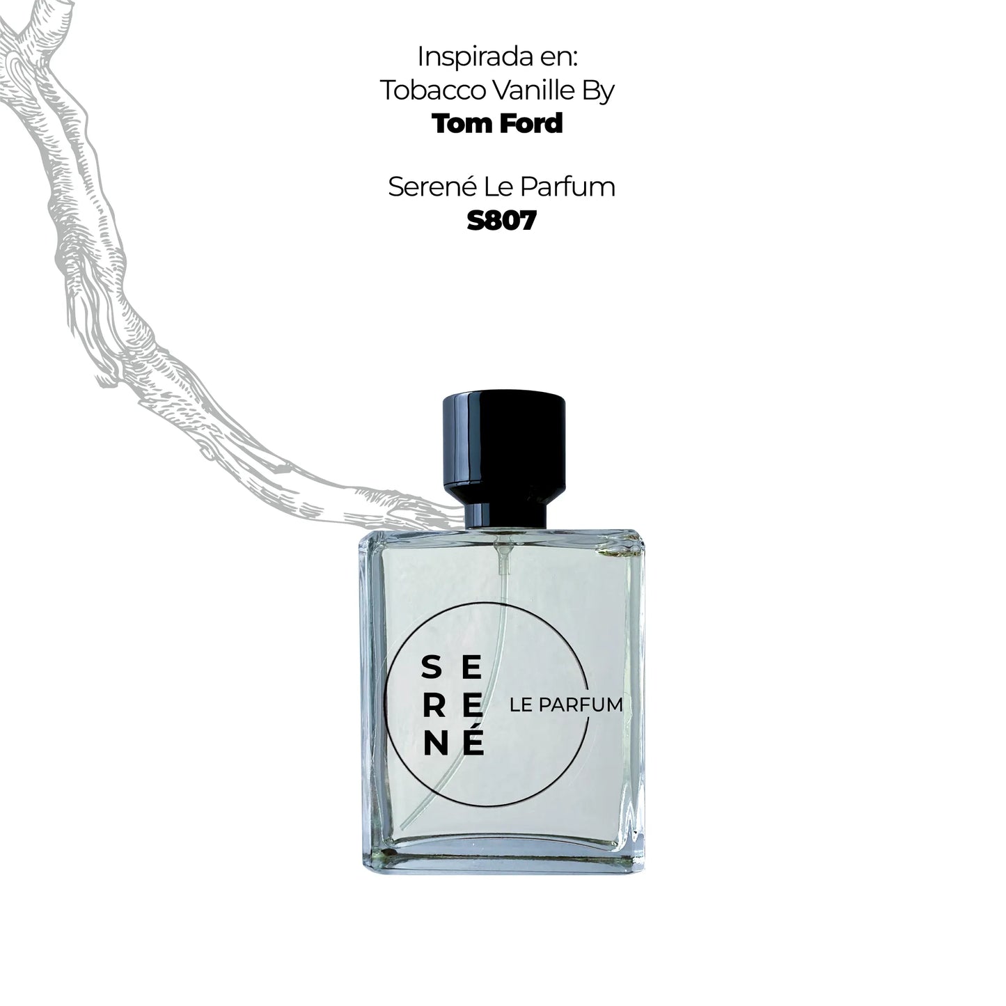 Serené S807 Inspirada en Tobacco Vanille by Tom Ford (50 ML POR 168)