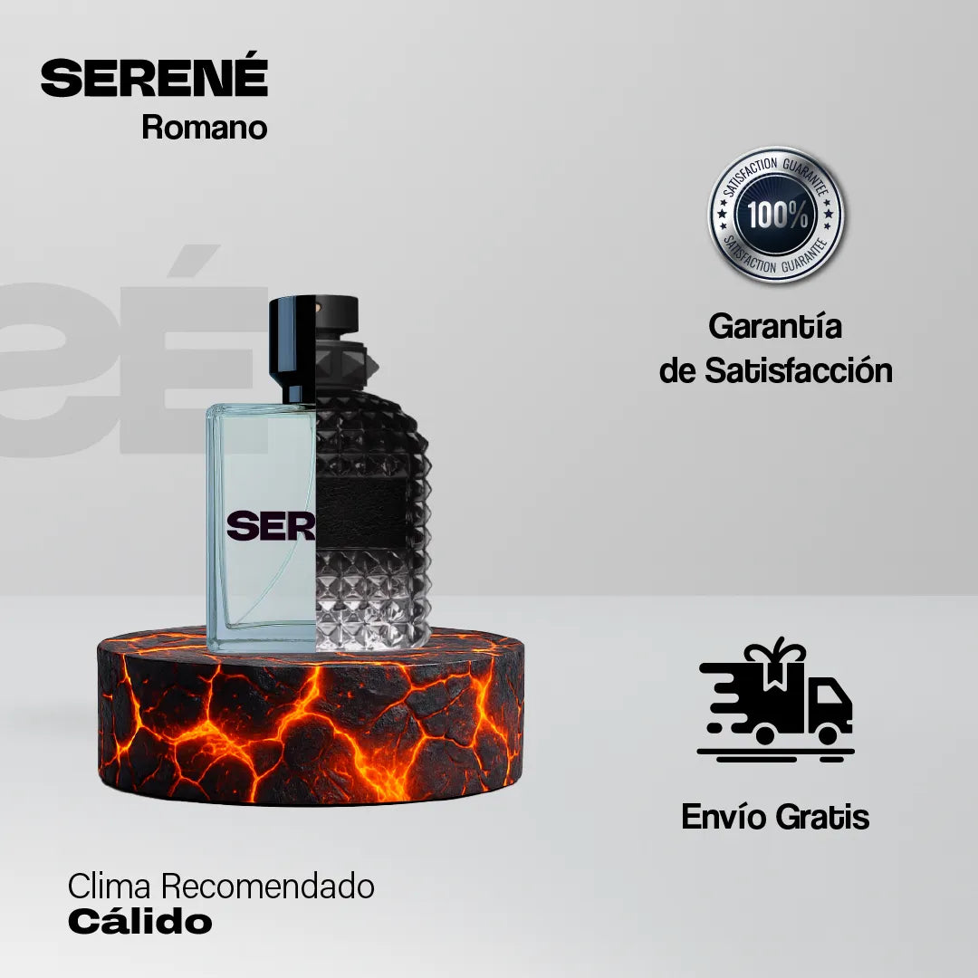 Serené Le Parfum S091 Inspirada en Valentino Uomo Born in Roma By Valentino