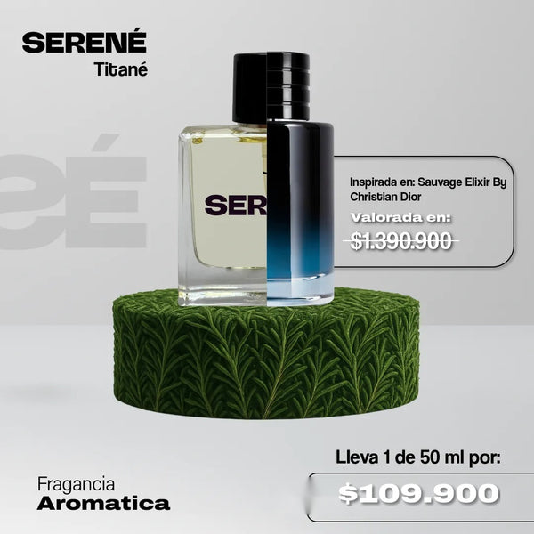 Serené Le Parfum S030 - inspirada en Sauvage Elixir por Christian Dior (Kit 50 ml)