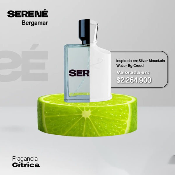 Serené Le Parfum S032 - Inspirada en Silver Mountain Water By Creed - 30 ml