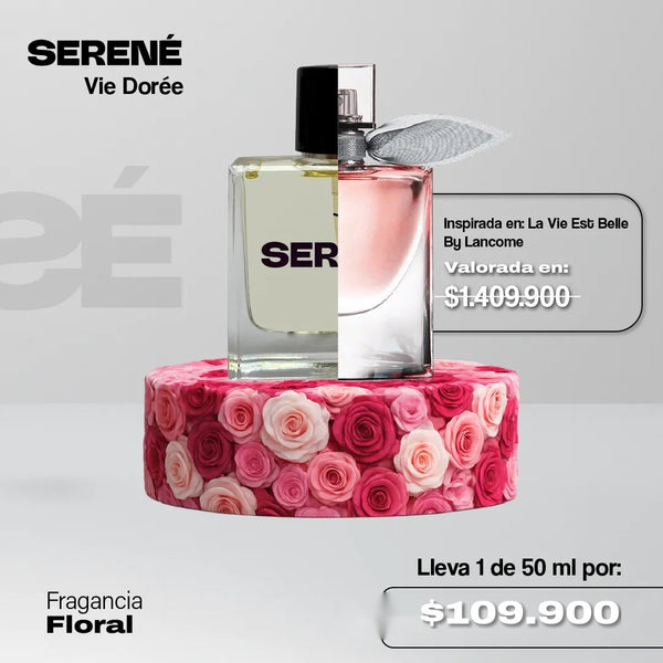 Serené Le Parfum S233 - Inspirada en La Vie Est Belle por Lancome (Kit 50 ml)