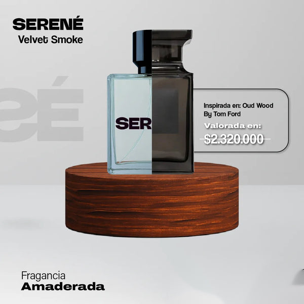 Serené Le Parfum S832 - Inspirada en Oud Wood por Tom Ford - 30 ml