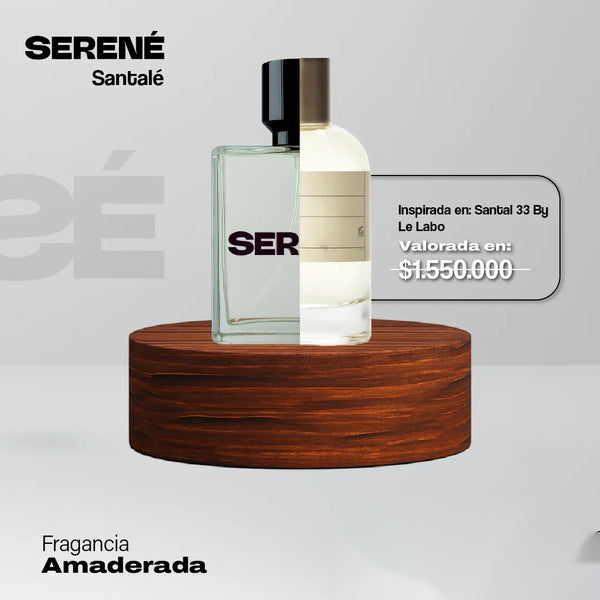 Serené Le Parfum S845 Inspirada en Santal 33 By Le Labo - 30 ml