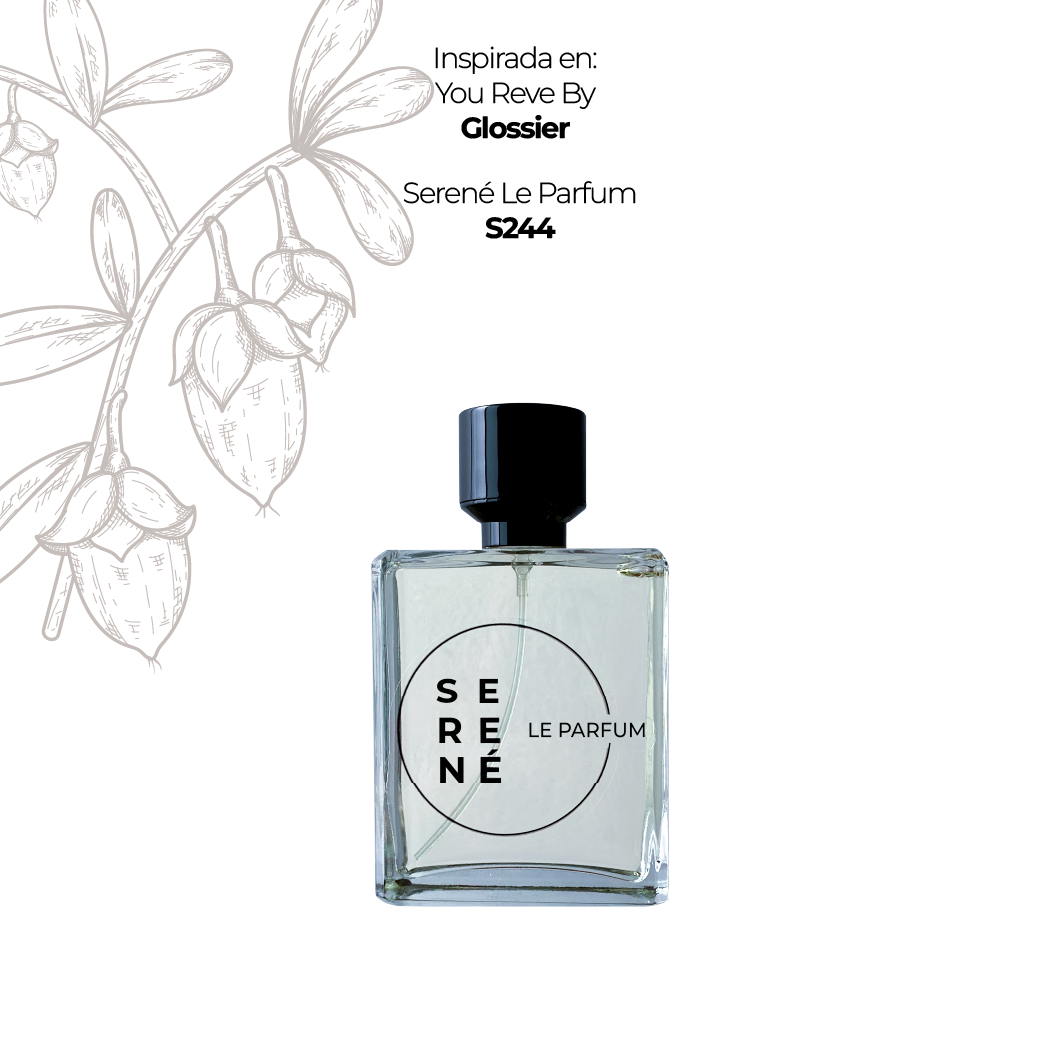 Serené Le Parfum S244 Inspirada en: You Reve By Glossier (Kit 50 ML)
