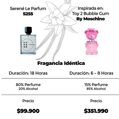 Serené Le Parfum S255 Inspirada en Toy 2 Bubble