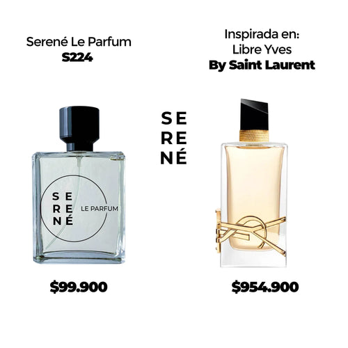 Serené Le Parfum S224 Inspirada en Libre Yves By Saint Laurent (Kit 50 ML)