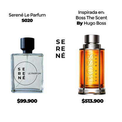 Serené Le Parfum S020 Inspirada en The Scent For Men By Hugo Boss