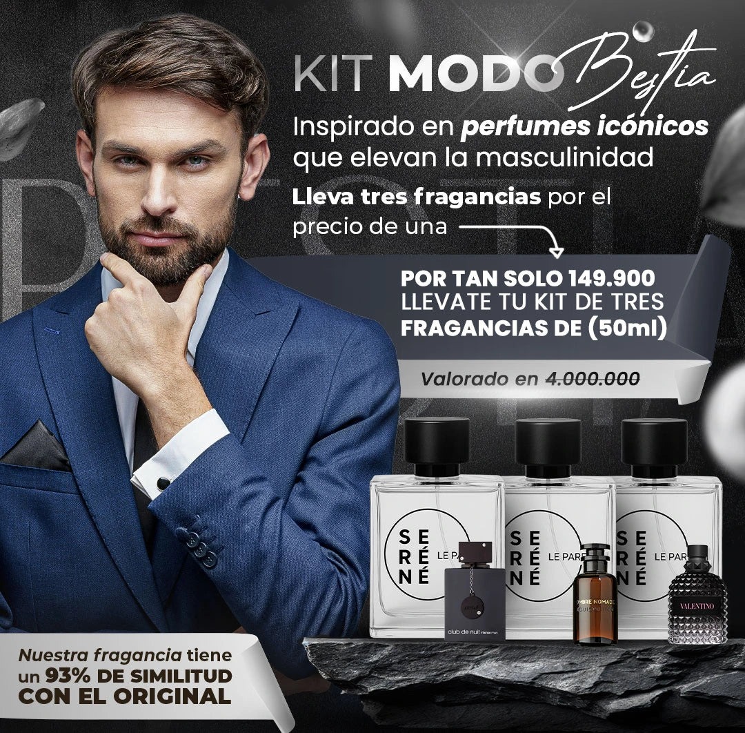 Kit x3 Modo Bestia