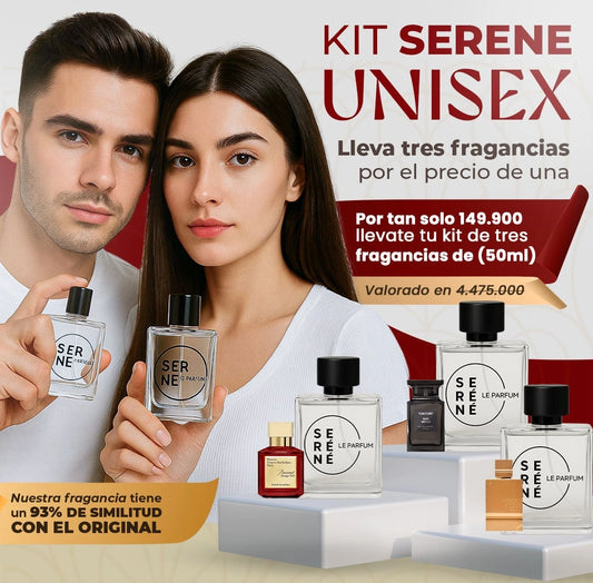 Kit x3 Unisex: Armonía para todos