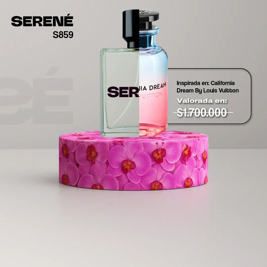 Serené Le Parfum S859 Inspirada en: California Dream By Louis Vuitton (Feria Flores 50 ML)