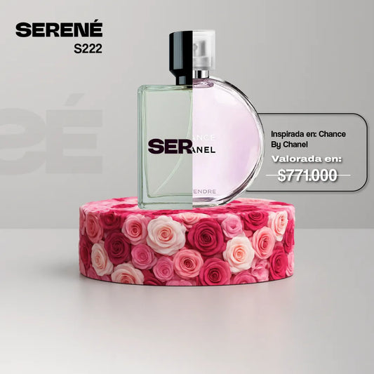 Serené Le Parfum S222 Inspirada en Chance Eau Tendre By Chanel (Feria Flores 50 ML)