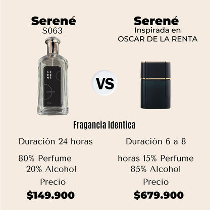 Serené Le Parfum S063 - Inspirada en Oscar de la Renta por Oscar de la Renta