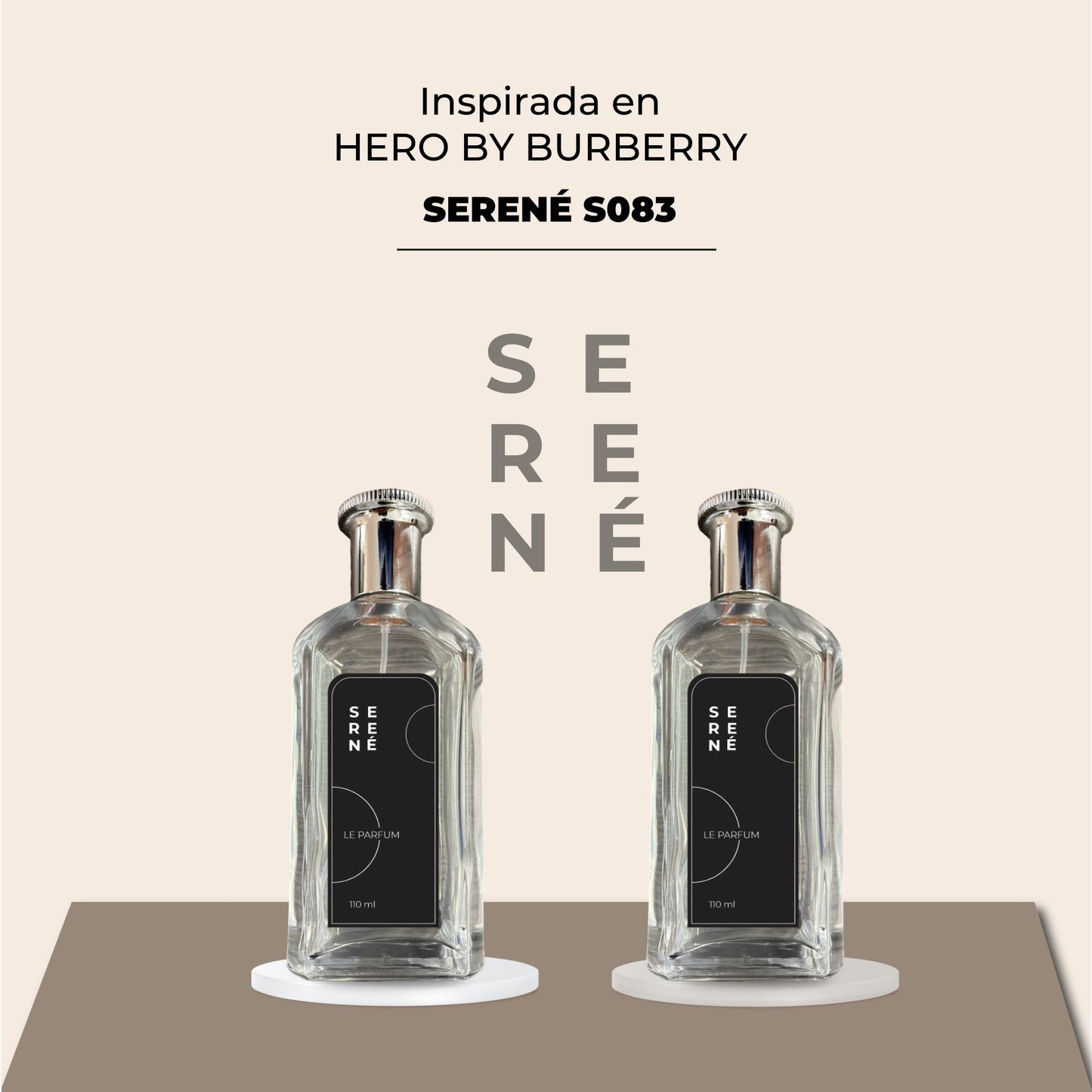 Serené Le Parfum S083 - Inspirada en Hero By Burberry